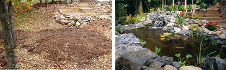 Fall tips for new ponds & water gardens: design & build your pond during fall