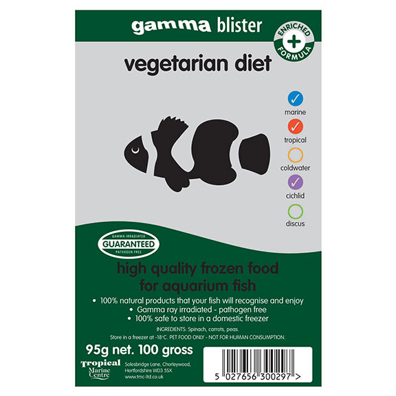 Gamma Blister Vegetarian Diet