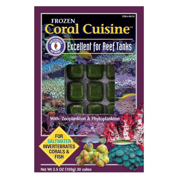 San Francisco Bay Brand Frozen Coral Cuisine Cubes