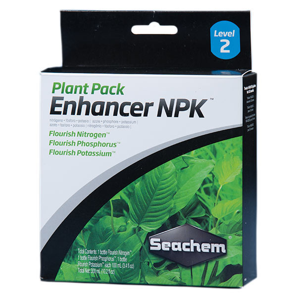 Seachem Plant Pack Enhancer NPK Liquid Plant Nutrient Kit