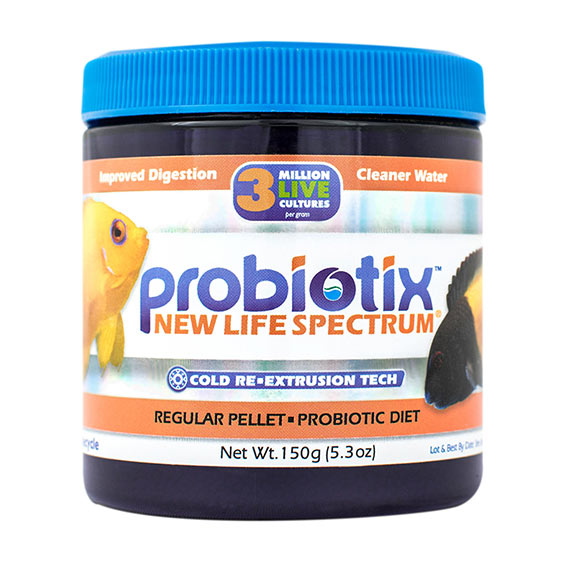 New Life Spectrum Probiotix Fish Food Regular Pellet