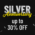 Silver Anniversary Sale